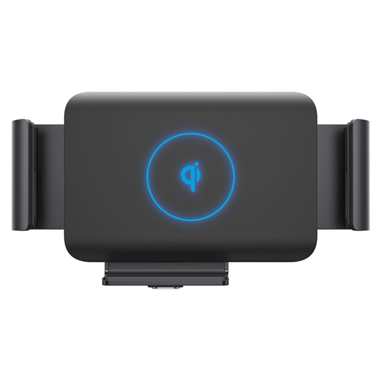 For Samsung Galaxy Z Fold4 / 3 S1 Pro Car Horizontal Navigation Phone Holder Wireless Charger(Black) by buy2fix