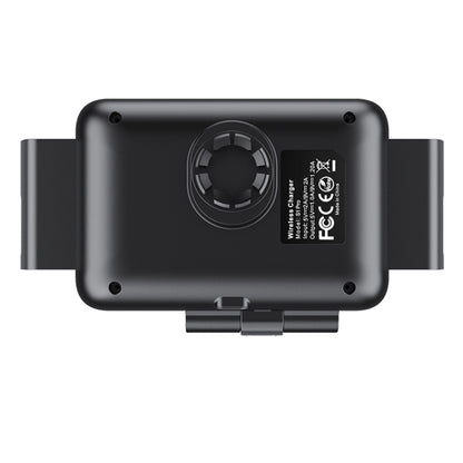 For Samsung Galaxy Z Fold4 / 3 S1 Pro Car Horizontal Navigation Phone Holder Wireless Charger(Black) by buy2fix