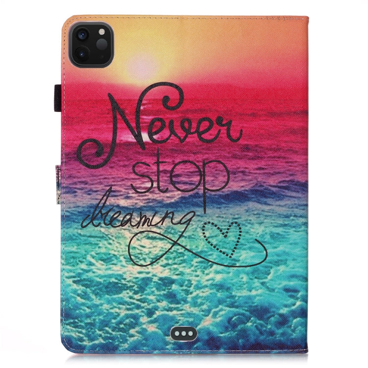 For iPad Pro 11 (2020) Colored Drawing Horizontal Flip Leather Tablet Case, with Sleep / Wake-up Function & Holder & Card Slo & Wallet(Dream Catcher) - iPad Pro 11 (2020) Cases by buy2fix | Online Shopping UK | buy2fix