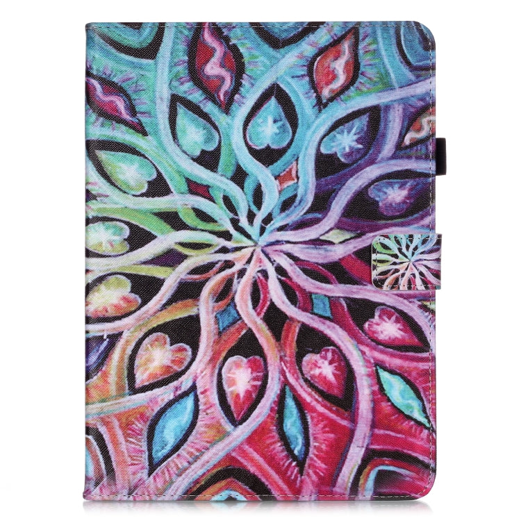 For iPad Pro 11 (2020) Colored Drawing Horizontal Flip Leather Tablet Case, with Sleep / Wake-up Function & Holder & Card Slo & Wallet(Spread Flower) - iPad Pro 11 (2020) Cases by buy2fix | Online Shopping UK | buy2fix