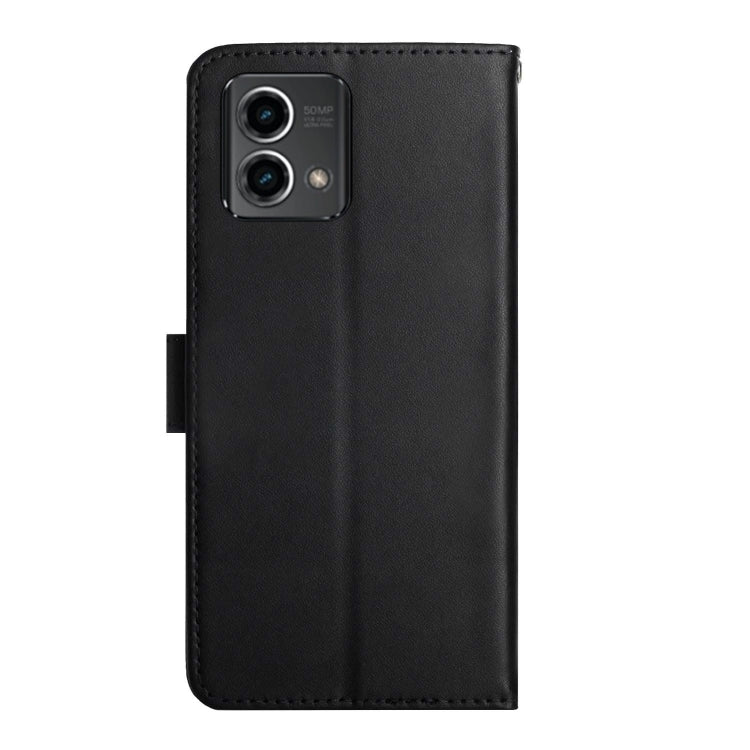 For Motorola Moto G Stylus 5G 2023 Genuine Leather Fingerprint-proof Horizontal Flip Phone Case(Black) - Motorola Cases by buy2fix | Online Shopping UK | buy2fix
