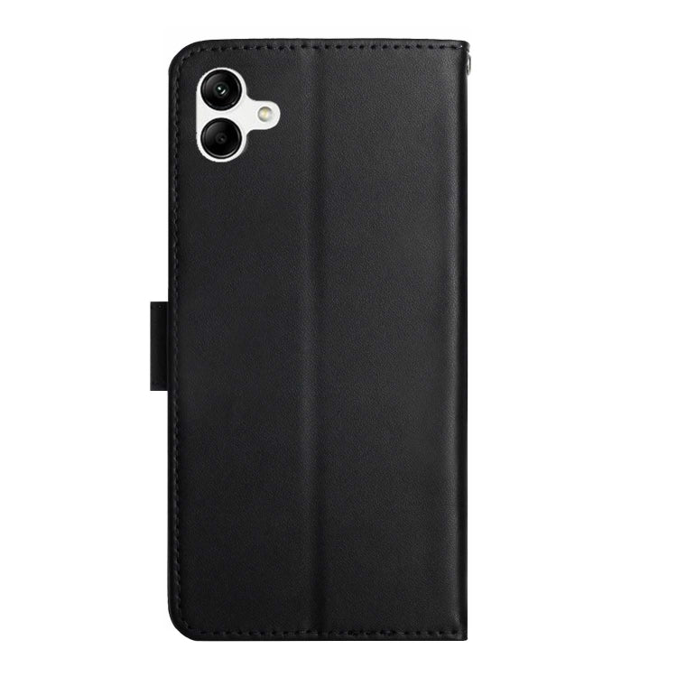 For Samsung Galaxy F14 5G Global Genuine Leather Fingerprint-proof Horizontal Flip Phone Case(Black) - Galaxy Phone Cases by buy2fix | Online Shopping UK | buy2fix