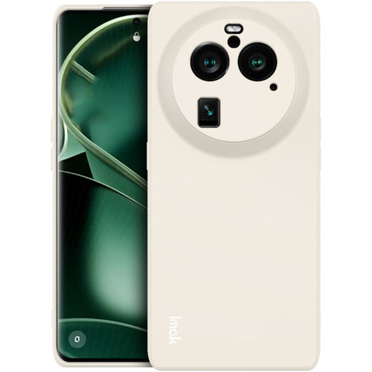 For OPPO Find X6 Pro 5G imak UC-4 Series Straight Edge TPU Phone Case(White)