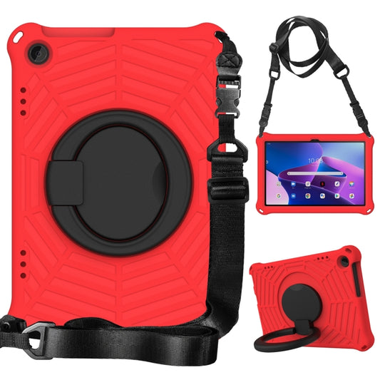 For Lenovo Tab M10 3rd Gen Spider King Silicone Protective Tablet Case(Red) - Lenovo by buy2fix | Online Shopping UK | buy2fix
