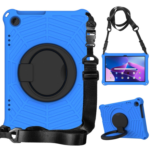 For Lenovo Tab M10 3rd Gen Spider King Silicone Protective Tablet Case(Blue) - Lenovo by buy2fix | Online Shopping UK | buy2fix