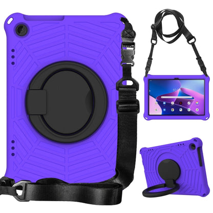 For Lenovo Tab M10 3rd Gen Spider King Silicone Protective Tablet Case(Purple) - Lenovo by buy2fix | Online Shopping UK | buy2fix