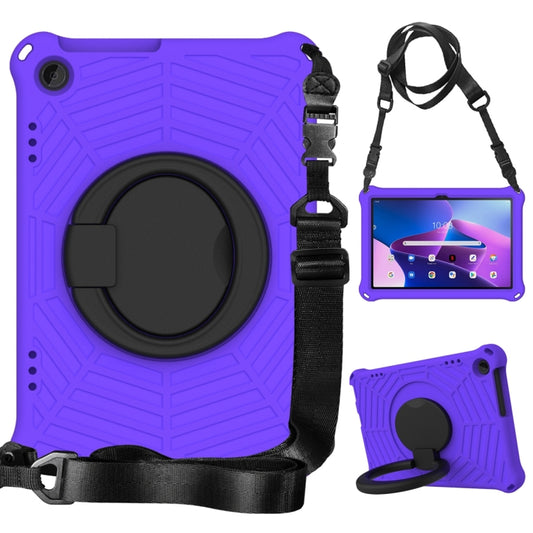 For Lenovo Tab M10 3rd Gen Spider King Silicone Protective Tablet Case(Purple) - Lenovo by buy2fix | Online Shopping UK | buy2fix