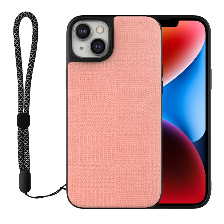 For iPhone 14 ViLi TH Series Shockproof Phone Case with Lanyard(Pink) - iPhone 14 Cases by ViLi | Online Shopping UK | buy2fix