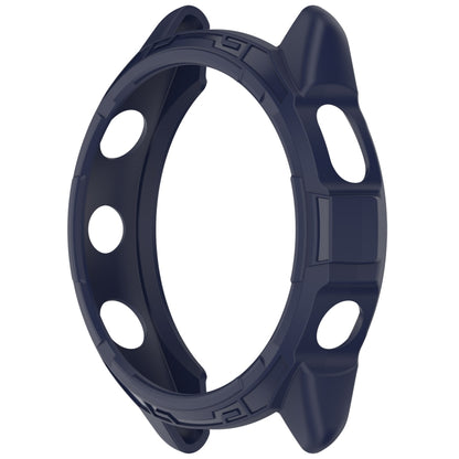 For Garmin Forerunner 265 Armor Hollow Watch Protective Case(Midnight Blue) - Watch Cases by buy2fix | Online Shopping UK | buy2fix