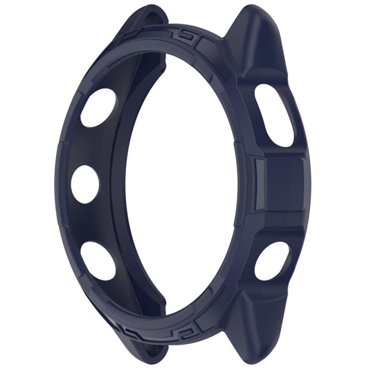 For Garmin Forerunner 265 Armor Hollow Watch Protective Case(Midnight Blue) - Watch Cases by buy2fix | Online Shopping UK | buy2fix