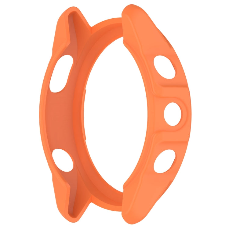 For Garmin Forerunner 265S Armor Hollow Watch Protective Case(Orange) - Watch Cases by buy2fix | Online Shopping UK | buy2fix