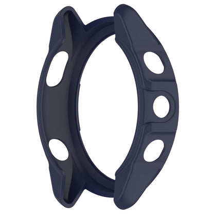 For Garmin Forerunner 265S Armor Hollow Watch Protective Case(Midnight Blue) - Watch Cases by buy2fix | Online Shopping UK | buy2fix