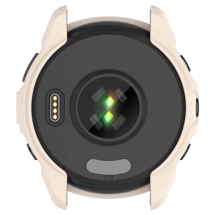 For Garmin Forerunner 265S Armor Hollow Watch Protective Case(Starlight Color) - Watch Cases by buy2fix | Online Shopping UK | buy2fix