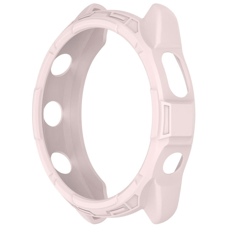 For Garmin Forerunner 965 Armor Hollow Watch Protective Case(Light Pink) - Watch Cases by buy2fix | Online Shopping UK | buy2fix