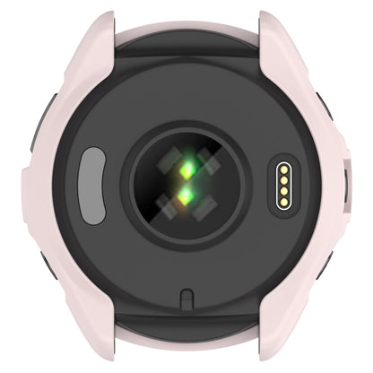 For Garmin Forerunner 965 Armor Hollow Watch Protective Case(Light Pink) - Watch Cases by buy2fix | Online Shopping UK | buy2fix