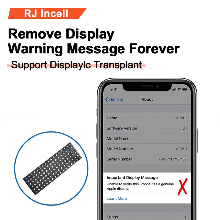 RJ inell LCD Screen For iPhone 14 by buy2fix