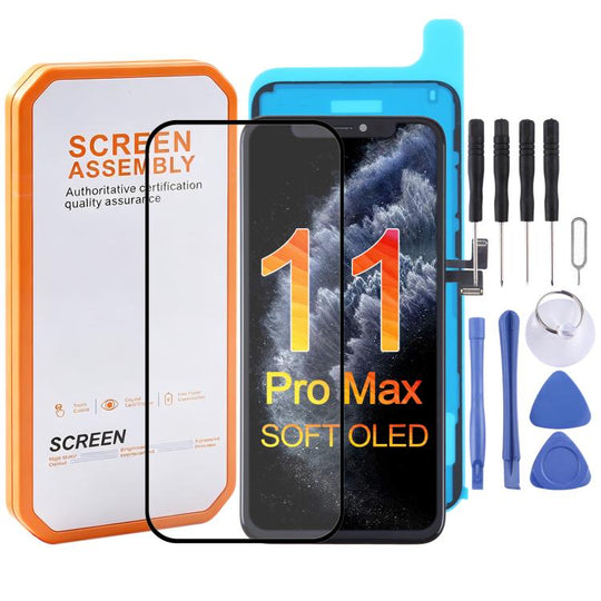 HXL Soft OLED LCD Screen For iPhone 11 Pro Max