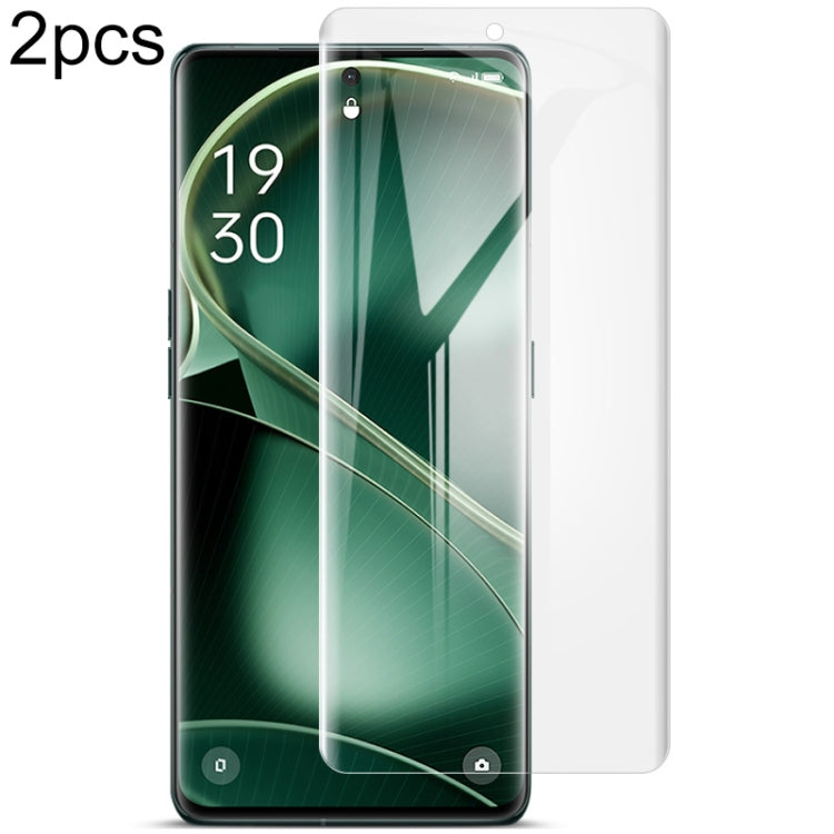 For OPPO Find X6 Pro 5G 2pcs imak Curved Full Screen Hydrogel Film Protector by imak