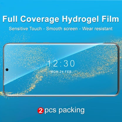 For ZTE nubia Z50 Ultra 5G 2pcs imak Curved Full Screen Hydrogel Film Protector by imak