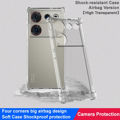 For ZTE nubia Z50 Ultra 5G imak Shockproof Airbag TPU Phone Case(Transparent) by imak