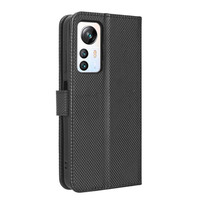 For Blackview A85 Diamond Texture Leather Phone Case(Black) by buy2fix