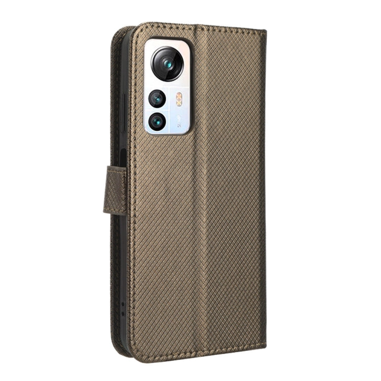 For Blackview A85 Diamond Texture Leather Phone Case(Brown) by buy2fix