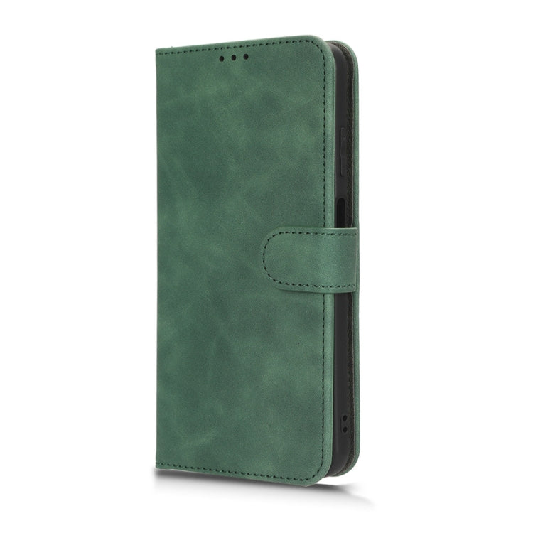 For Huawei Enjoy 60X Skin Feel Magnetic Flip Leather Phone Case(Green) by buy2fix
