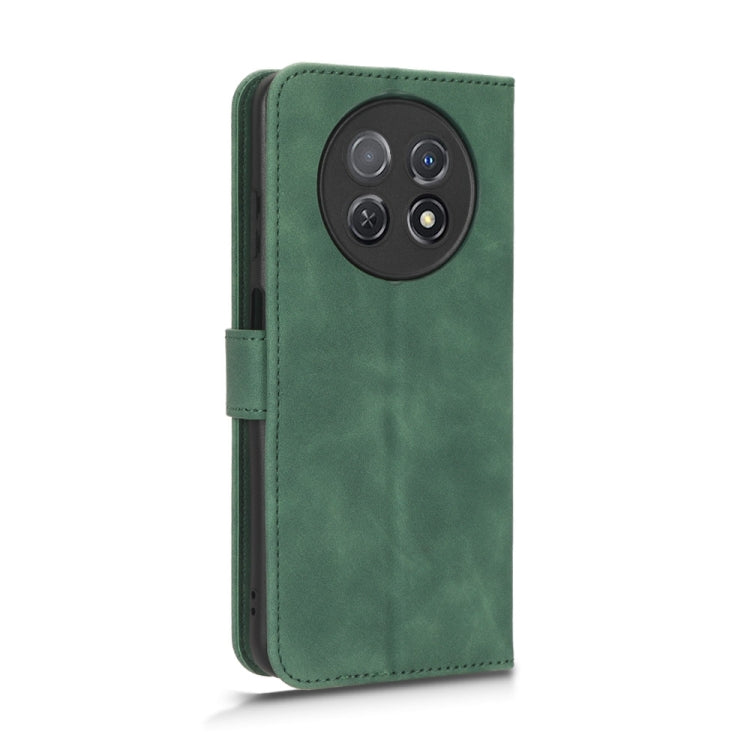 For Huawei Enjoy 60X Skin Feel Magnetic Flip Leather Phone Case(Green) by buy2fix