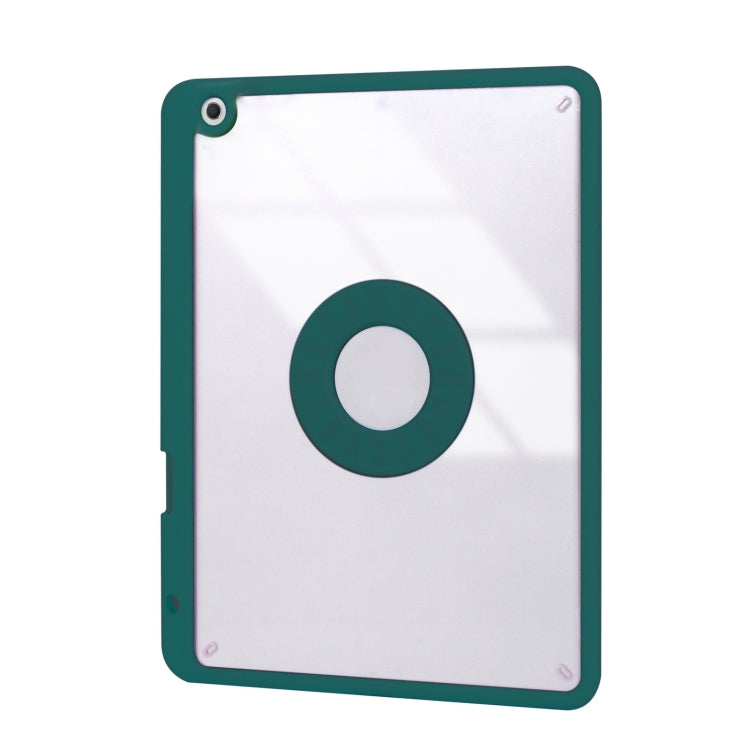 Z10B For iPad 10th Gen 10.9 2022 / 11 2025 Pen Slot Bluetooth Keyboard Leather Tablet Case(Green) - Universal by buy2fix | Online Shopping UK | buy2fix