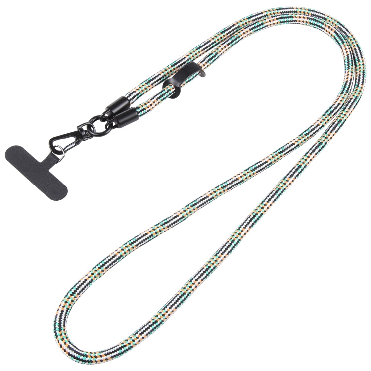 Adjustable Universal Phone Lanyard with Detachable Clip(White Green Orange) - Lanyards & Wrist Straps by buy2fix | Online Shopping UK | buy2fix