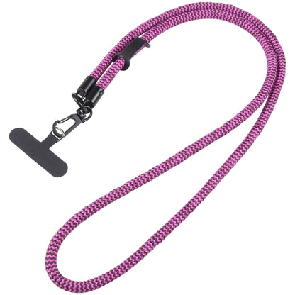 Adjustable Universal Phone Lanyard with Detachable Clip(Brown + Purple) - Lanyards & Wrist Straps by buy2fix | Online Shopping UK | buy2fix
