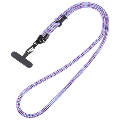 Adjustable Universal Phone Lanyard with Detachable Clip(Blue Purple White) - Lanyards & Wrist Straps by buy2fix | Online Shopping UK | buy2fix