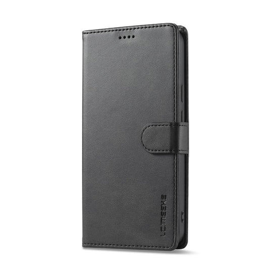 For Google Pixel 10 Pro XL LC.IMEEKE Calf Texture Flip Leather Phone Case(Black) - Google Cases by LC.IMEEKE | Online Shopping UK | buy2fix