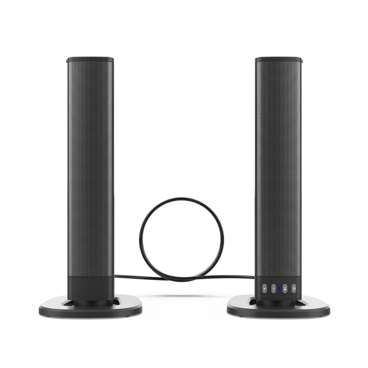 BS-36 20W Multi-Function 3D Stereo Surround Bluetooth Speaker Subwoofer Soundbar(Black) - Desktop Speaker by buy2fix | Online Shopping UK | buy2fix