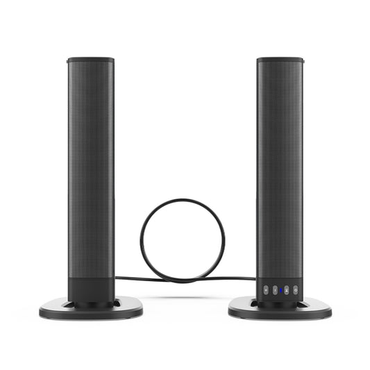BS-36 20W Multi-Function 3D Stereo Surround Bluetooth Speaker Subwoofer Soundbar(Black) - Desktop Speaker by buy2fix | Online Shopping UK | buy2fix