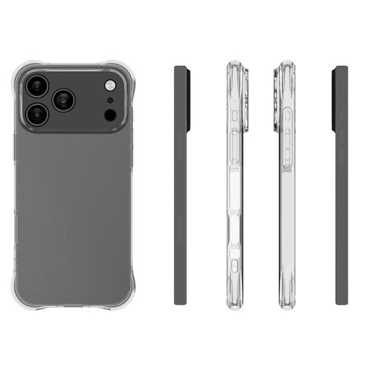 For iPhone 17 Pro Max Shockproof Non-slip Thickening TPU Phone Case(Transparent) - iPhone 17 Pro Max Cases by buy2fix | Online Shopping UK | buy2fix