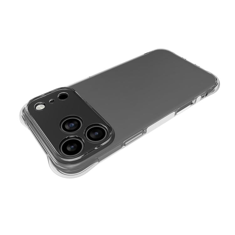 For iPhone 17 Pro Max Shockproof Non-slip Thickening TPU Phone Case(Transparent) - iPhone 17 Pro Max Cases by buy2fix | Online Shopping UK | buy2fix