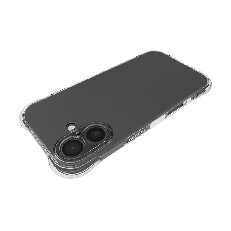 For iPhone 17 Shockproof Non-slip Thickening TPU Phone Case(Transparent) - iPhone 17 Cases by buy2fix | Online Shopping UK | buy2fix