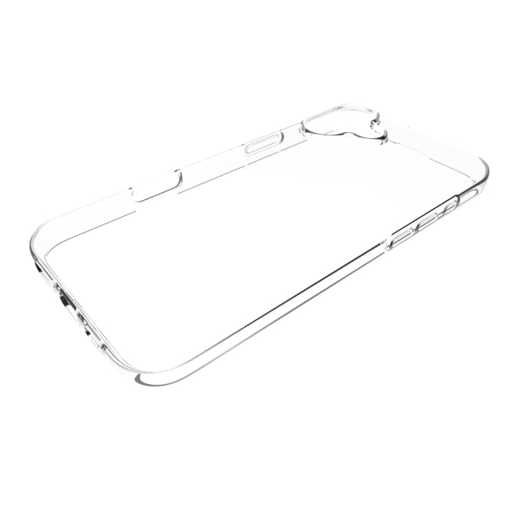 For iPhone 16 Plus Waterproof Texture TPU Phone Case(Transparent) by buy2fix