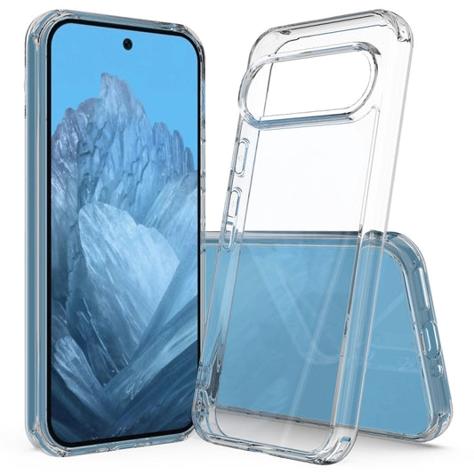 For Google Pixel 9 Pro Scratchproof Acrylic TPU Phone Case(Transparent) by buy2fix