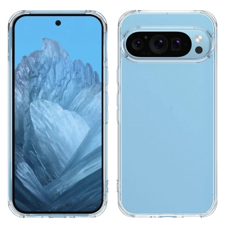 For Google Pixel 9 Pro Scratchproof Acrylic TPU Phone Case(Transparent) by buy2fix