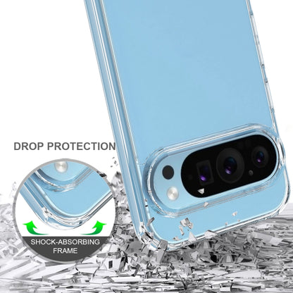 For Google Pixel 9 Pro Scratchproof Acrylic TPU Phone Case(Transparent) by buy2fix