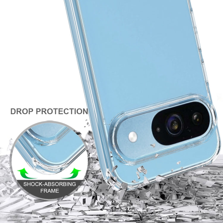 For Google Pixel 9 Scratchproof Acrylic TPU Phone Case(Transparent) by buy2fix
