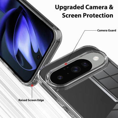 For Google Pixel 10 Scratchproof Acrylic TPU Phone Case(Transparent) - Google Cases by buy2fix | Online Shopping UK | buy2fix