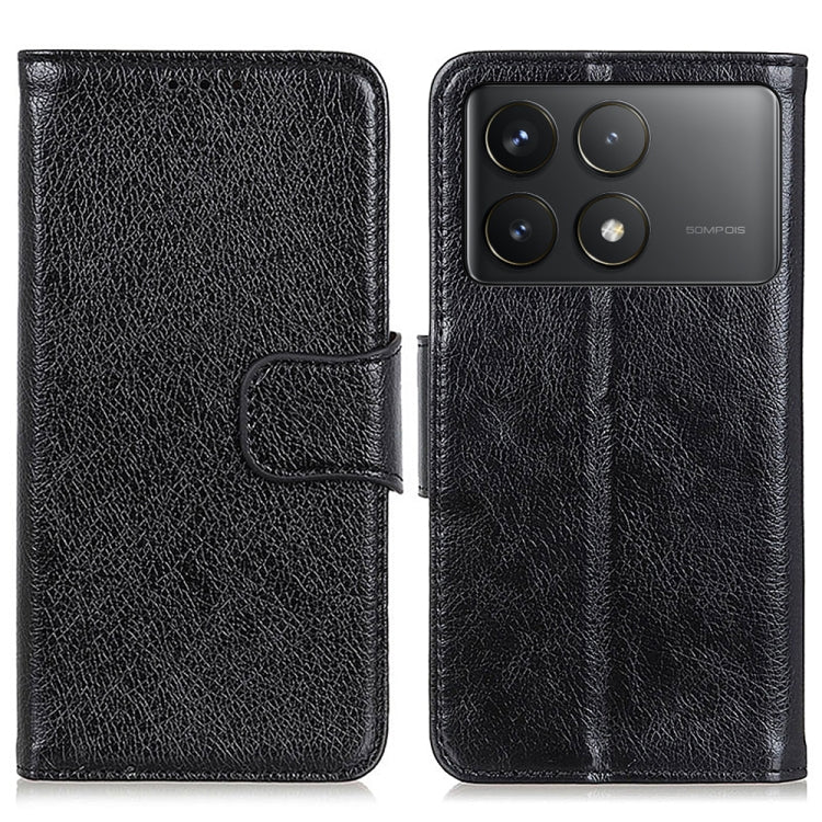 For Xiaomi Redmi K70 5G / K70 Pro 5G Nappa Texture Horizontal Flip Leather Phone Case(Black) by buy2fix