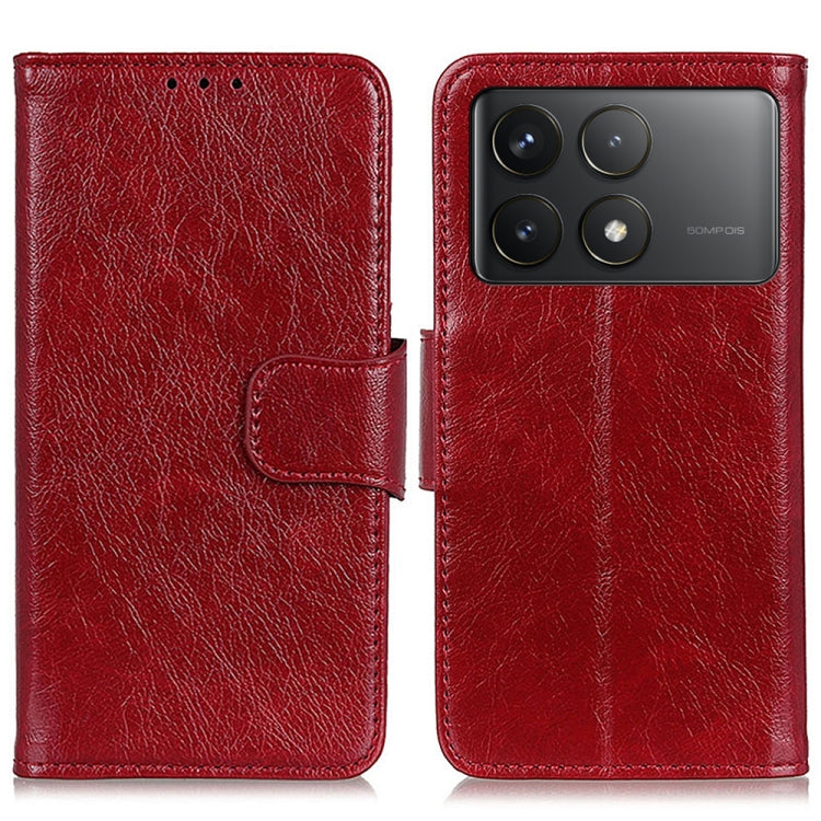 For Xiaomi Redmi K70 5G / K70 Pro 5G Nappa Texture Horizontal Flip Leather Phone Case(Red) by buy2fix