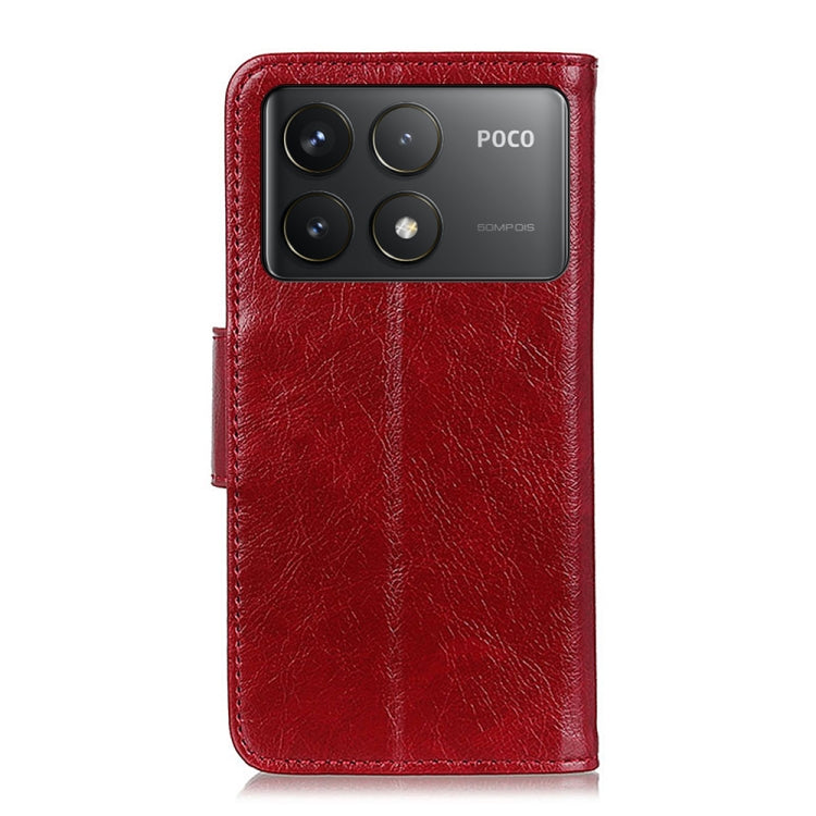 For Xiaomi Redmi K70 5G / K70 Pro 5G Nappa Texture Horizontal Flip Leather Phone Case(Red) by buy2fix