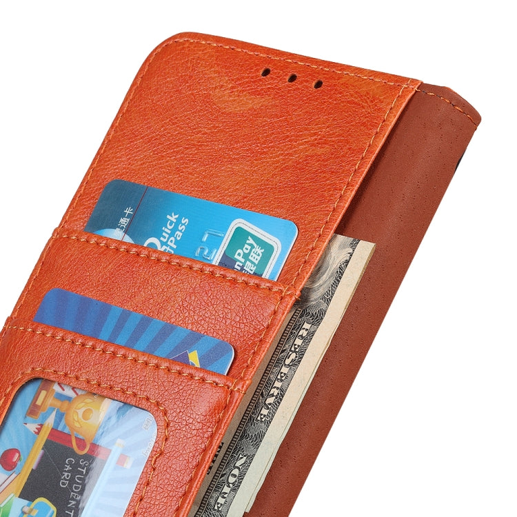For Xiaomi Redmi K70 5G / K70 Pro 5G Nappa Texture Horizontal Flip Leather Phone Case(Orange) by buy2fix
