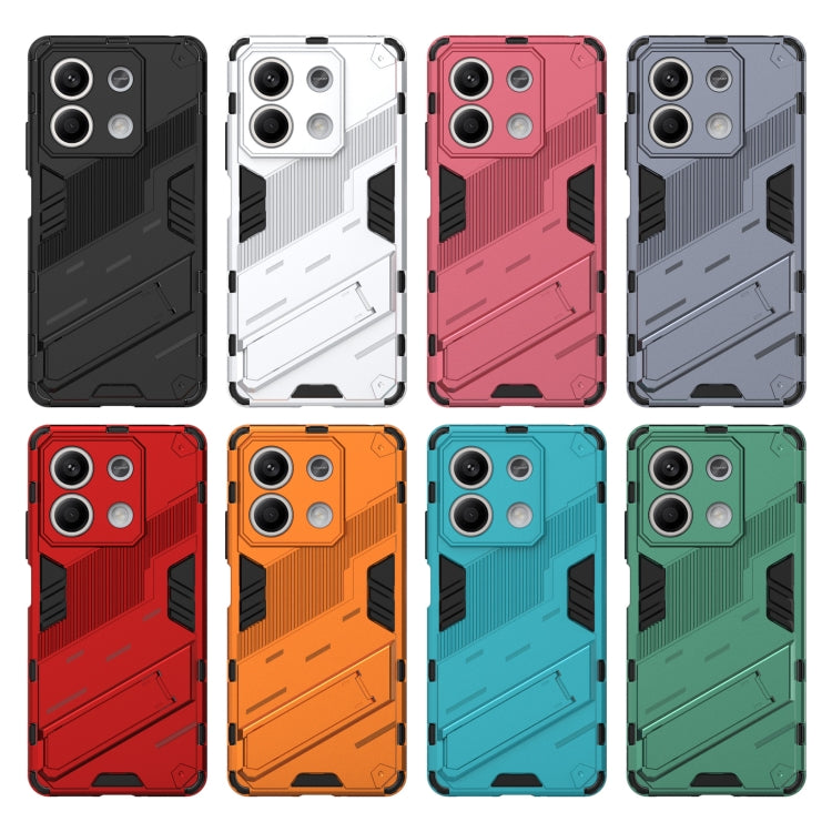 For Xiaomi Redmi Note 13 5G Punk Armor 2 in 1 PC + TPU Phone Case(Black) - Xiaomi Cases by buy2fix | Online Shopping UK | buy2fix