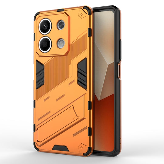 For Xiaomi Redmi Note 13 5G Punk Armor 2 in 1 PC + TPU Phone Case(Orange)